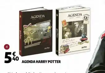 Auchan Agenda harry potter offre