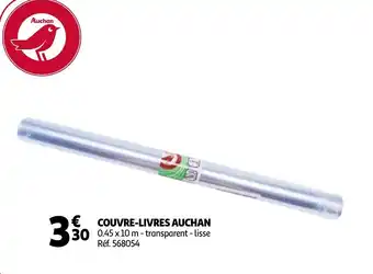 Auchan Couvre-livres auchan offre