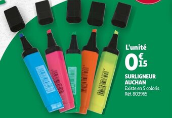 Auchan Surligneur auchan offre