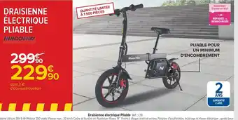 Carrefour Draisienne électrique Pliable offre
