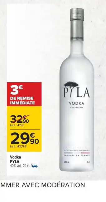 Carrefour Pyla Vodka offre