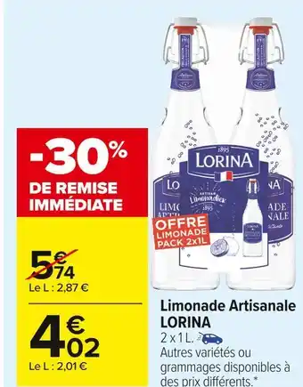 Lorina limonade artisanale