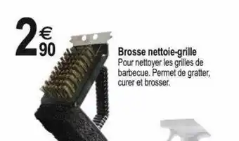 Brosse nettoie-grille