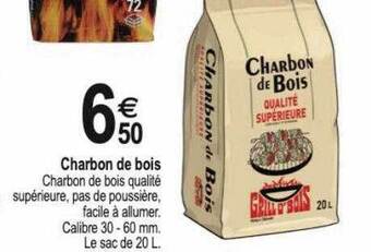 Tridôme Charbon de bois offre
