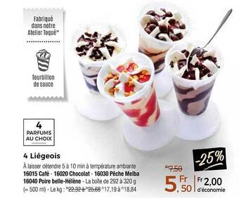 Thiriet 4 liégeois offre