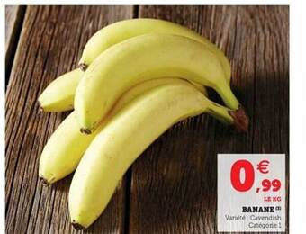 Hyper U Banane offre