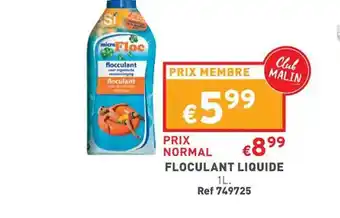 Trafic Floculant liquide offre