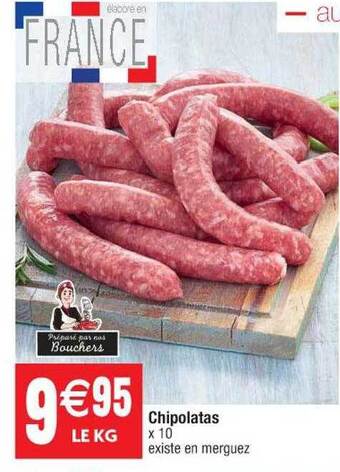 Cora x Carrefour Chipolatas offre