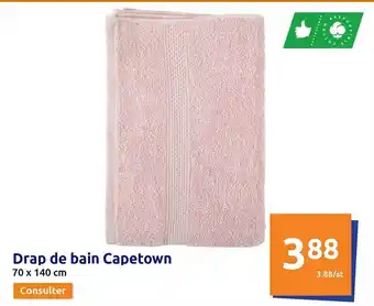 Action Drap de bain capetown offre