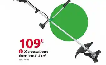 Mr Bricolage Débroussailleuse thermique 51,7 cm³ offre