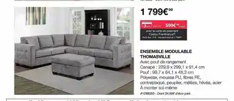Ensemble modulable thomasville