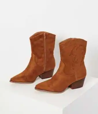 Bottes à talons style western