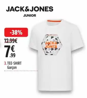 Intersport Jack & Jones Tee-Shirt garçon offre
