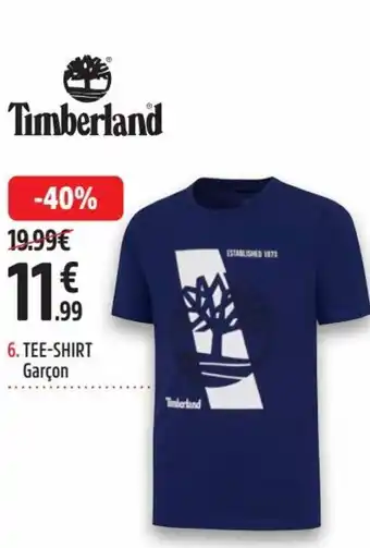 Intersport Timberland Tee-Shirt Garçon offre