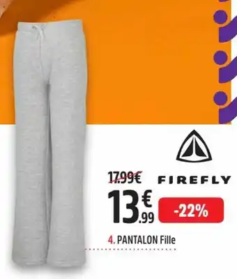 Intersport Firely Pantalon Fille offre