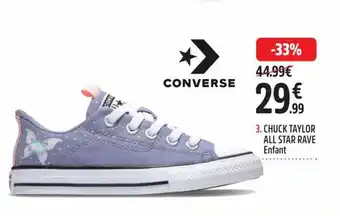 Intersport Converse Chuck Taylor All Star Rave Enfant offre