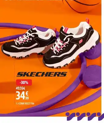 Intersport Skechers I Conik Rozz Fille offre