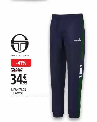 Intersport Pantalon Homme offre