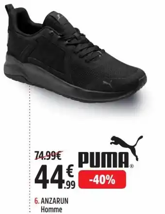 Intersport Puma Anzarun Homme offre