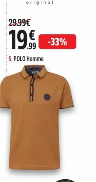 Intersport Polo Homme offre