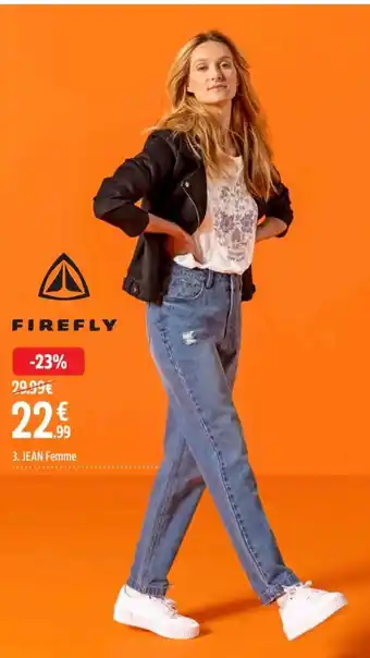 Intersport Firefly Jean Femme offre