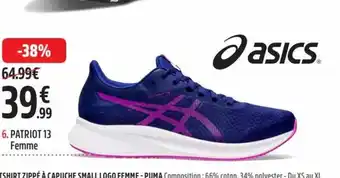 Intersport Asics Patriot 13 Femme offre