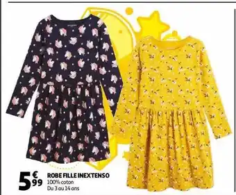 Auchan Robe fille inextenso offre