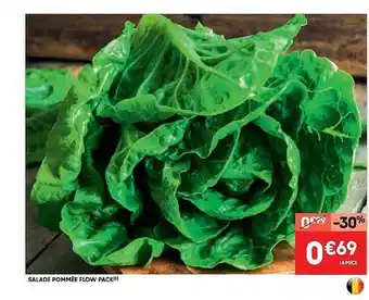 Leader Price Salade pommée flow pack offre