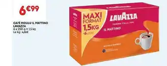 Leader Price Café moulu il mattino lavazza offre