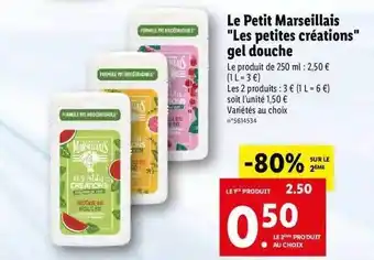 Lidl Le petit marseillais offre