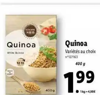 Lidl Quinoa offre