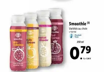 Lidl Smoothie solevita offre