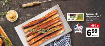Lidl Barbecue ribs à la provençale offre