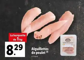 Lidl Aiguillettes de poulet offre