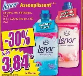 Norma Assouplissant*** lenor offre