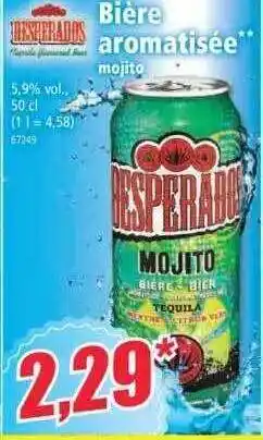 Norma Bière aromatisée mojito desperados offre