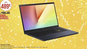 Géant Casino Asus ordinateur portable offre