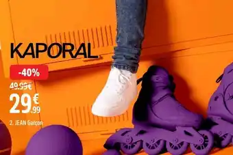 Intersport Jeans garçon offre