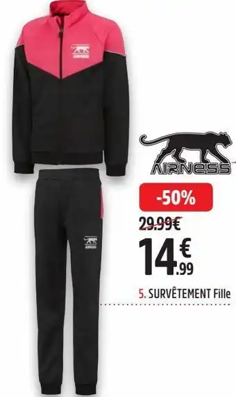Intersport Survêtement fille offre