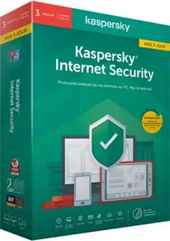 Logiciel antivirus et optimisation kaspersky internet security 2020 maj (3 p / 1 an )