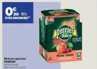 Carrefour Contact Boisson gazeuse perrier offre