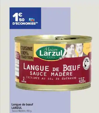 Langue de boeuf larzul