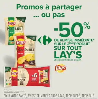 Carrefour Contact Lay's offre