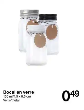 Zeeman Bocal en verre offre