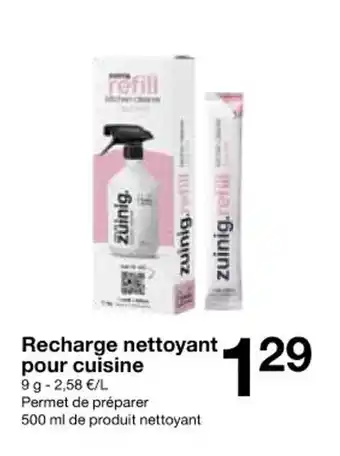Zeeman Recharge nettoyant pour cuisine offre