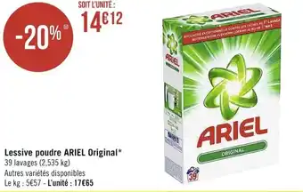 ARIEL original lessive poudre