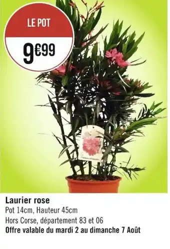 Géant Casino Laurier rose offre