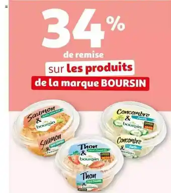 Auchan Marque boursin offre