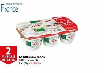 Auchan La faisselle rians offre