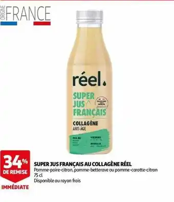 Super jus français au collagène réel